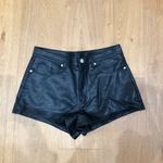 BLANK NYC Leather Shorts Photo 1