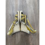 Burberry Wedge Sandals Yellow Patent Leather Womens Shoe Size EU 39 $520 Photo 7