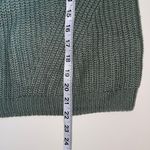 Maurice's Teal Green Button V-neck Knit Henley Sweater Photo 7