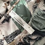 Anthropologie Mini Tiered Printed Dress Sz M Photo 4