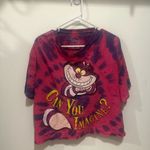 Disney  Alice and wonderland tie dye crop XL Photo 3