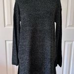 Fashion On Earth | Black Cable Knit Pullover Sweater V-Back | Size Small | NWT Photo 0