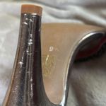 Jeffrey Campbell Vintage by Pewter/Red Ankle Strap 3” Heels Sz 9 Photo 9