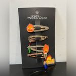 Her Universe Studio Ghibli Howl's Moving Castle Calcifer Hair Clip Set Photo 1