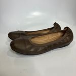 Josef Seibel 07 ballet flats brown leather women's size 39 8.5 business casual Photo 1