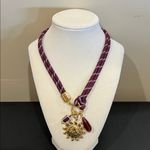 House of Harlow 1960 | Sunburst Pend Necklace w/ Heart Clasp & Adjustable Charms Gold Photo 8
