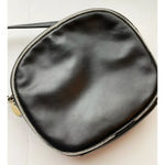 Etienne Aigner • Black Leather-Style Crossbody Purse Photo 5