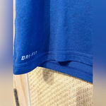 Nike Women’s New York Giants V Neck Fitted Short Sleeve Dri Fit Shirt Size Large Photo 1