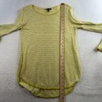 Eileen Fisher  PS Petite Tunic Sweater Top Linen Striped Knit Long Sleeve Shirt Photo 7