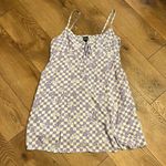 Wild Fable  lilac checkered dress Photo 1
