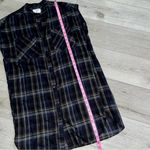 Holding Horses  Anthropologie Cody Shirt Dress XS Oversized Plaid Lyocell Photo 14