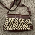 Liz Claiborne Vintage Brown Mini Crossbody Bag Purse Photo 2