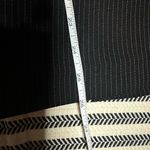 Stresa ASL Black Pinstripe Women's Blazer and Skirt Set size 4 Photo 7