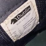 Dublin Riding Clogs Brown Leather Sz 7 Strap Equestrian Mules Slip On Comfort Photo 11