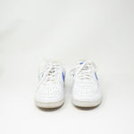 Nike  Women's Court Vision Genuine Leather Lace Up Casual Sneakers Shoes White 7 Photo 1