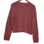 Old Navy NWT Womens Fall Cropped Chevron Knit Sweater M Soft Girl Fall Layer Photo 7