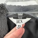 JACK  BB Dakota Grey Faux Fur Open Front Vest Photo 1