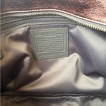 Coach  F17721 Metallic Pink Pewter Gallery Signature East West Leather SOHO Tote Photo 3