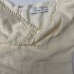 Lush Clothing Lush Cream Mini Dress Lined with Puff Sleevee & zip up back closure - Size M Photo 7