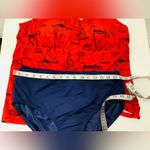 So NICE swim tankini top w/ bottom 🏖️🏝️ Red Size 18 Photo 7