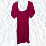 A New Day Target Puff Short Sleeve Mini Dress Pink - Medium Photo 1