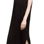 Anthropologie Sabina Musayev Renaissance Dress Textured Maxi Shift Black Medium Photo 0