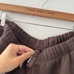 SKIMS  Brown Cotton Fleece Flare Sweatpants Photo 5