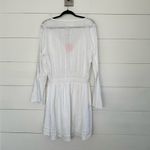 The Normal Brand Women’s Medium White Bell Sleeve Mini Dress New Flawed Photo 6