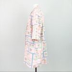 Vintage Gingham Patchwork Snap Coat in Pink | Size M Size M Photo 9