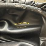 Understated Leather  Black Crescent Vegan Leather Crossbody Photo 5