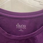 FINAL MARKDOWN Denim and company top small Purple Photo 1