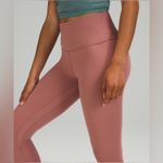 Lululemon  Align High-Rise Crop 21" Legging In Spiced Chai Pink/Mauve Size 18 Photo 2