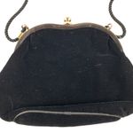 Liz Claiborne Vintage Y2K Black Velvet Purse Bag Womens One Size Photo 8