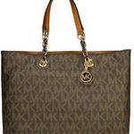 Michael Kors NWT Cynthia Large Monogram Tote Bag Photo 0