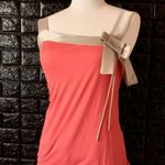 Stella McCartney Knit Sleeveless blouse with Coral gold bow S Photo 1