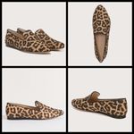Veronica Beard 💕💕 Griffin Leopard Canvas Loafer 8.5 New In Box Photo 4