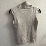 Max Mara  Womens S Beige Knit Blouse Corporate Y2K Photo 3