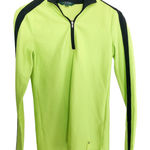 Ralph Lauren Lauren  Quarter Zip Pullover Lime Green Photo 0