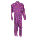 NWT Derek Lam 10 Crosby Purple Multi Preston Belted Utility Jumpsuit Size 4 Photo 3