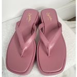 Seychelles  Sunflower Pink Platform Thong Sandals Photo 1