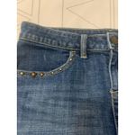 Gap  Denim Mini Skirt Ladies Size 4 Studded Trim Photo 3