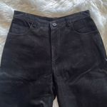 Brandon Thomas black suede pants Size 8 Photo 2