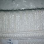 Gap  S Tall Knit Oversized Striped Light Beige Long Sleeved Top Photo 2