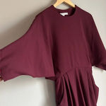 & Other Stories & Other Stories Open Back Crepe Midi Dress Photo 5