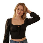 Kirious  Los Angeles Black Leopard Print Fairy Goth Crop top Size  Medium Photo 0