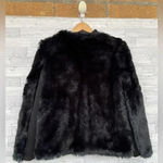 Clover Canyon  Chandelier Print Blazer Jacket reversible faux fur medium Photo 15