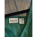 Chico's  Green Scoop‎ Neck Tank Top Sleeveless Casual Layering Basic Womens Photo 2