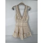Petal and Pup Janessa Mini Dress Women 4 Cream Western Indie Granolagirl Academia Photo 1
