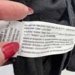 Abercrombie & Fitch Size S Shorts Linen Blend High Waist Rise Black Self Tie Photo 7