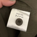 Maye 100% Cotton Green Khaki Corinne Midi Shirt Dress Size XS Photo 6